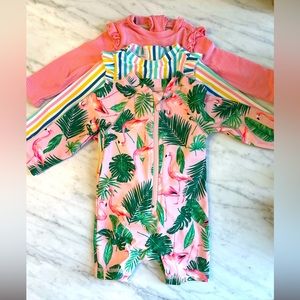 Old Navy Baby Swimsuits for sale- Striped, Solid & Patterned One Piece Rashgaurd